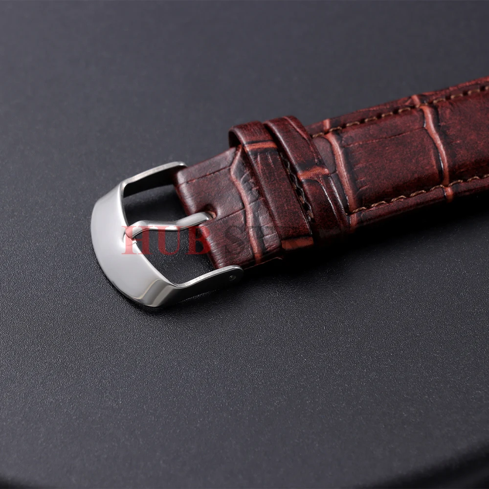Premium Leather Watchband - Universal Soft Sport Strap Replacement