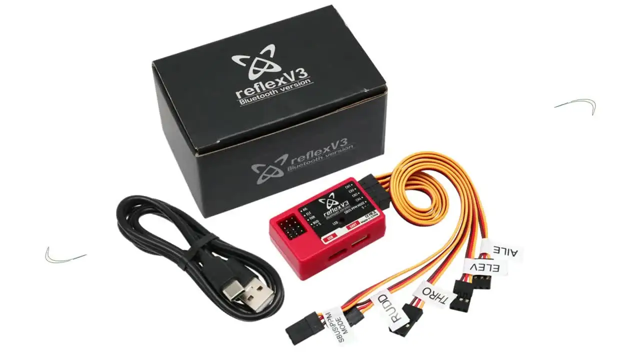 FMS Reflex V3 Contrôleur de Vol Gyroscope pour Hélicoptère RC