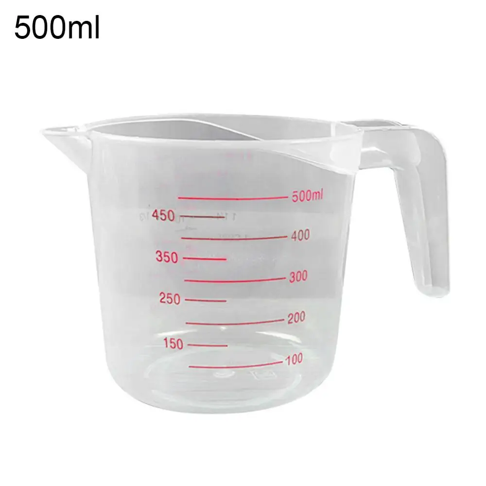 1pc, Mini Measuring Cups, Baking Measuring Cup, Small Milk Jug, Coffee  Measuring Cup, Spout Cup, Milk Frothing Pitcher, Plastic Measuring Cup With  Plu