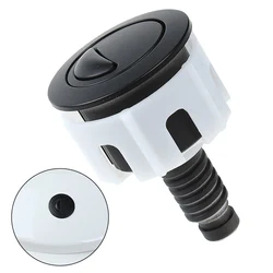 Switch Push Button 38-49mm ABS Accessories Black Bthroom Toilet Cover Dual Flush Home Improvement High Quality