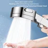 Xiaomi 3 Modes Nozzle Shower Head High Pressure Boosting Adjustable Filter Powerful Pressure Shower Room Bath Heater Household 2