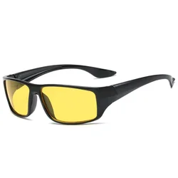 Enhanced Night Vision Anti - Glare Driving Glasses - Stylish Car Interior Accessory (Yellow)