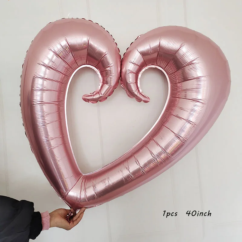 thumbnail image 1 of Globo de 32 pulgadas de oro rosa y plata con la inscripción "Novia para ser", decoración para bodas, letras para novias, globos de aluminio, suministros para despedidas de soltero, 1 of 5