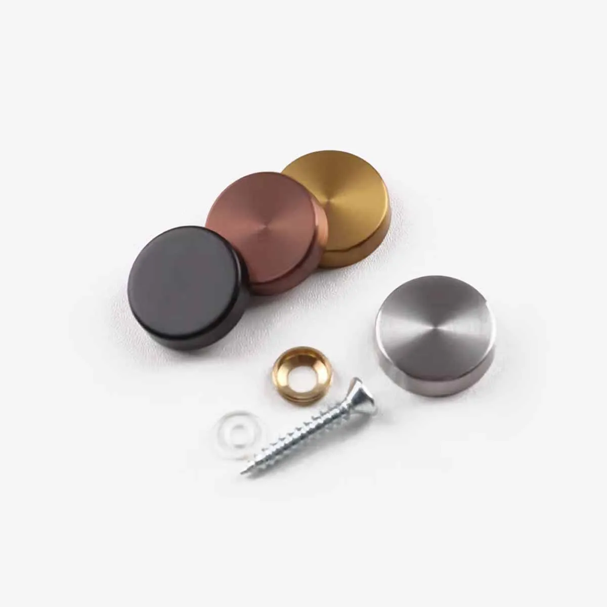 304 Stainless Steel Advertising Glass Decorative Cap Acrylic Ceramic Tile Mirror Fixing Self Tapping Screw Cover