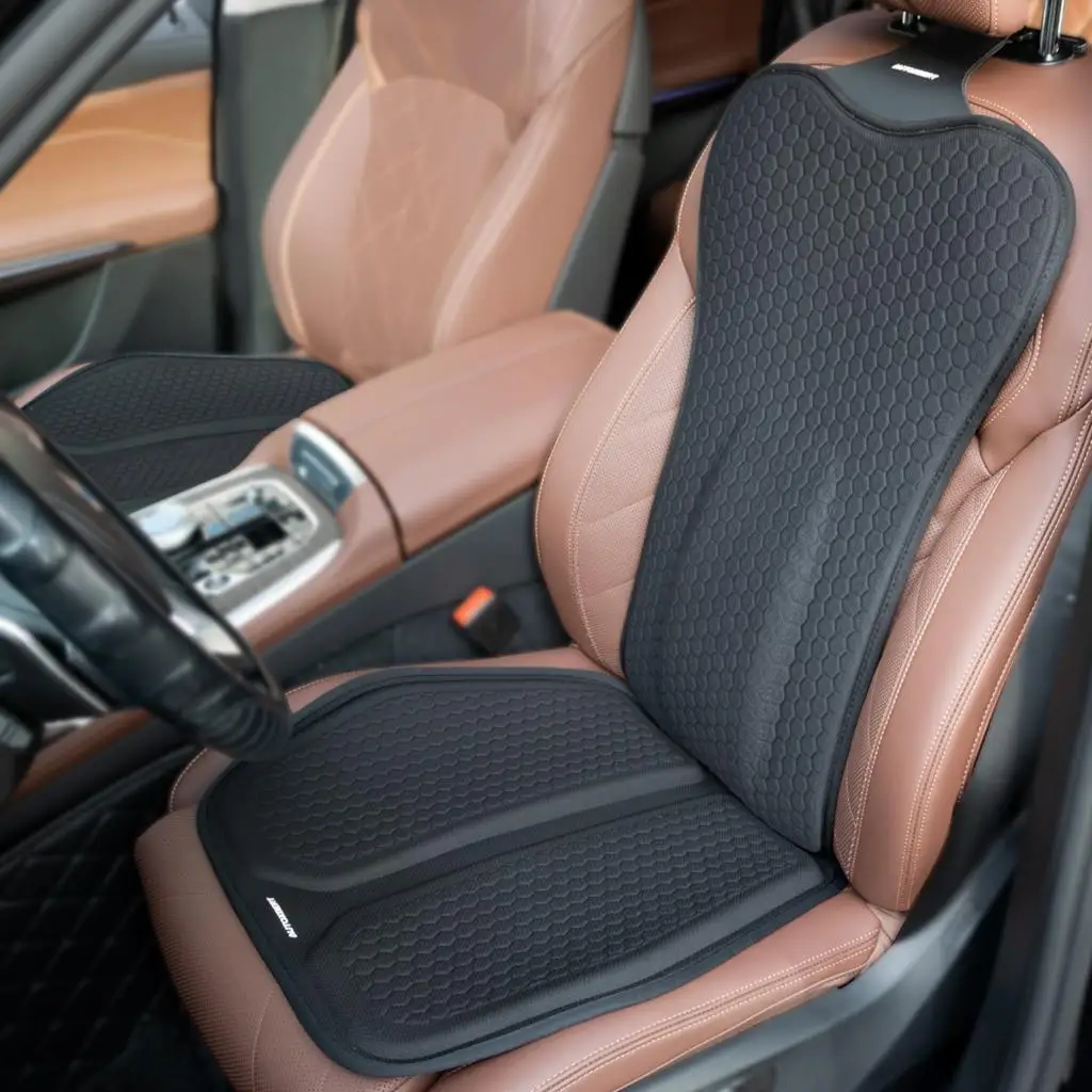 Coussin De Siège En Gel – Pour Une Longue Assise – Coussin De Chaise Respirant Double Couche En