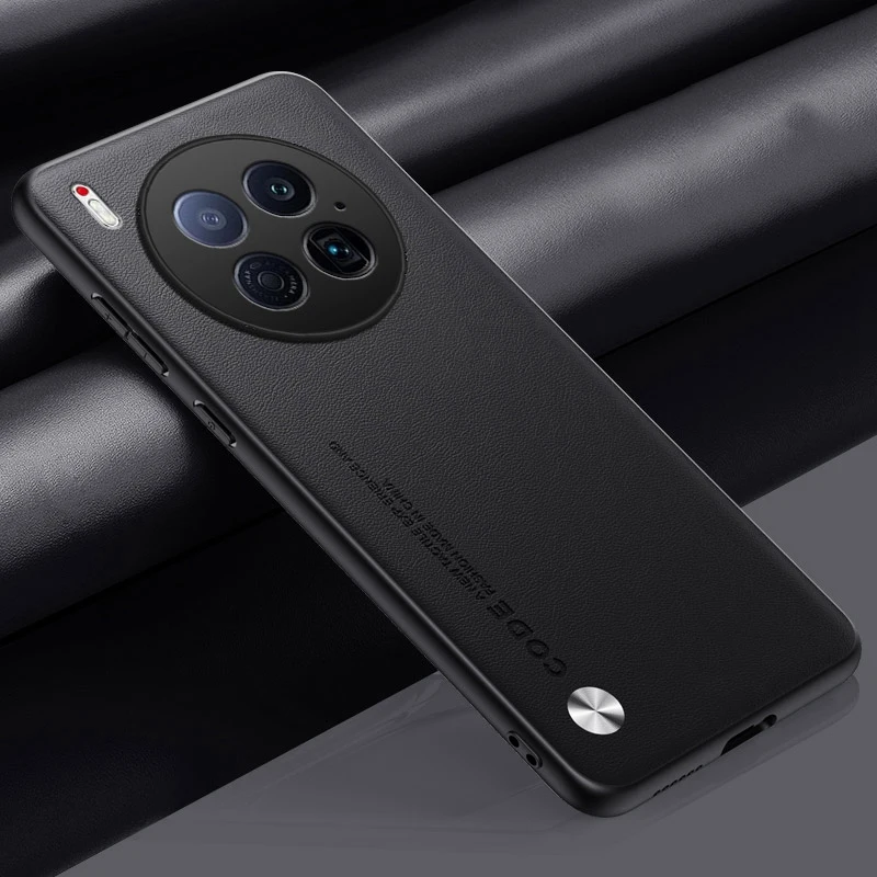Premium PU Leather and Silicone Protective Phone Case - Full Protection Luxury Back Cover