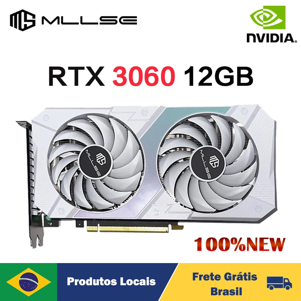 Scheda Grafica Llse Rtx 3060 12Gb X-Game Nvidia Gpu Gddr6 192Bit 8Pin Hdmi * 1 Dp * 3 Pci-E 4.0X16 Rtx3060 Scheda Video Da Gioco Da 12Gb