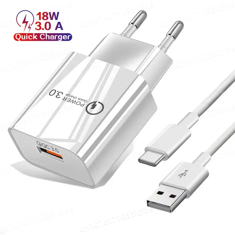 USB-кабель для быстрой зарядки, 18 Вт, для Samsung Galaxy S23 S22 Ultra A53 A70 A51 A71 Note 20 10 Plus