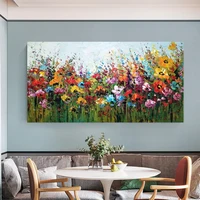 Abstract Flower Canvas Painting Modern Nordic Wall Art Poster Prints Pictures for Living Room Home Decoration Gifts 3