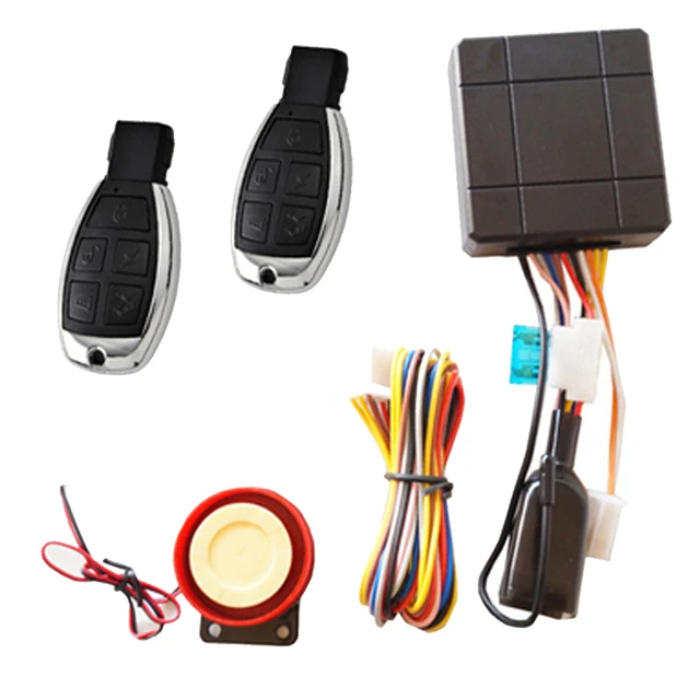 Alarma de Seguridad con Control Remoto Para Motocicleta Moto ~ Motorcycle  Alarm