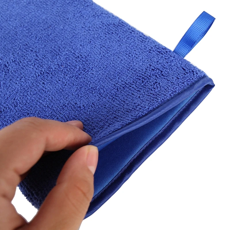 Fine Grade Blue Clay Bar Towel - 1 Pack Microfiber Clay Towel