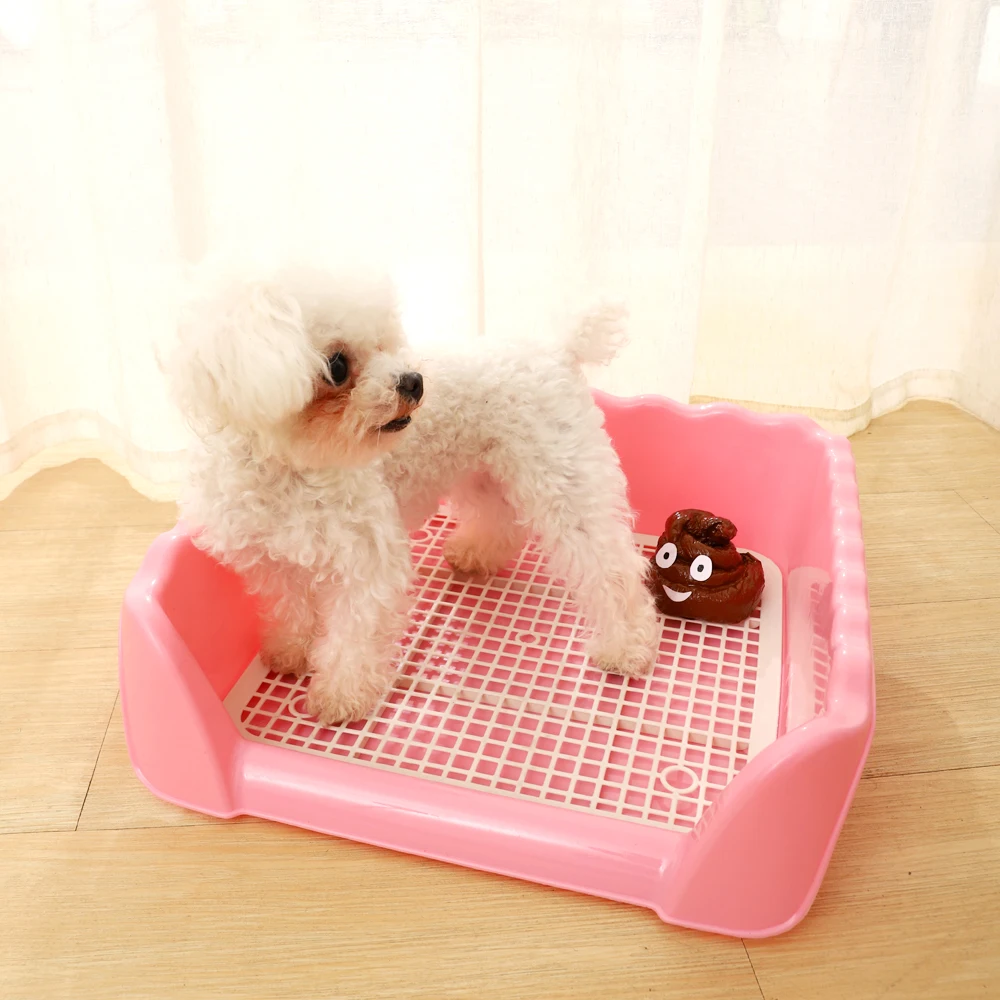 HOOPET Toilet Indoor Dogs Litter Boxes Dog Training Toilet Washable Litter Boxes for Puppy Training Cleaning Tools Pet Supplies