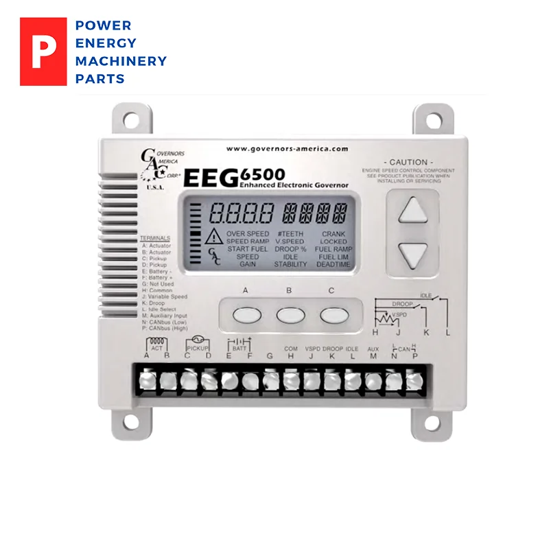 

Original Genuine EEG6500 diese Generator Electronic Speed Governor Control Genuine Controller Panel GAC Series High-Qaulity