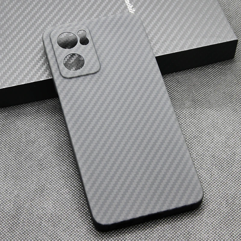 

iStore Carbon fiber phone case for OPPO reno 7Pro 5G Reno7 5G thin and high-strength aramid fiber Business Protective cover