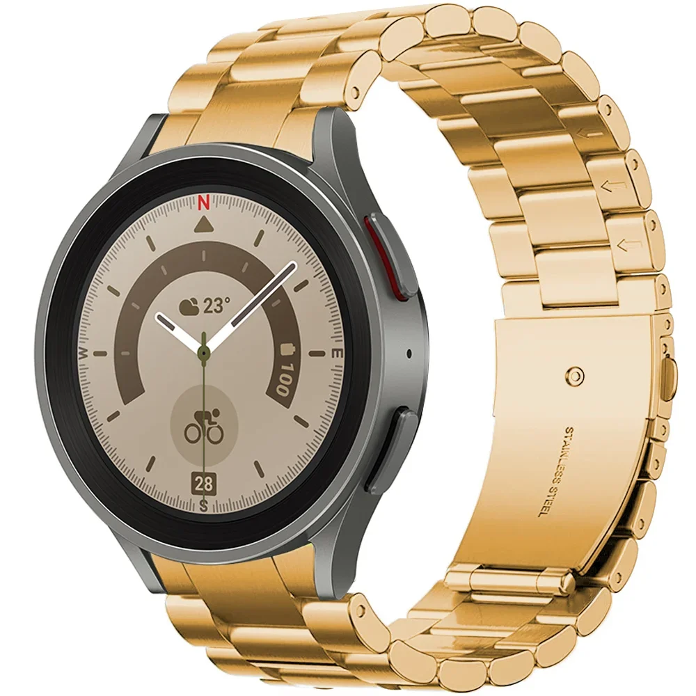Sleek Stainless Steel Strap with Gapless Design