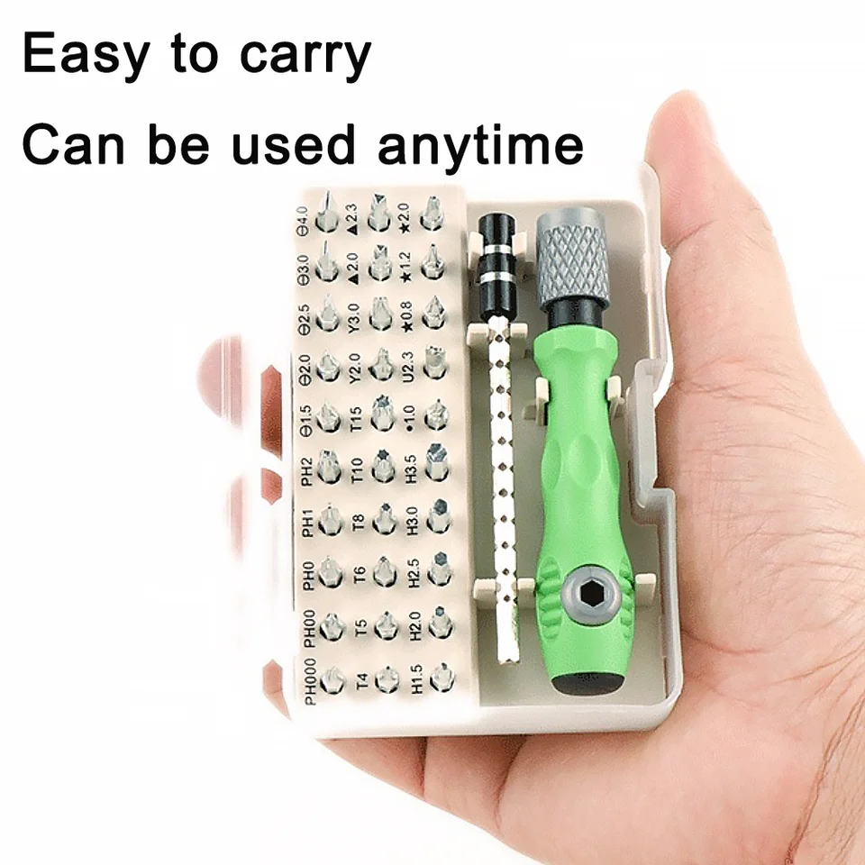 32 In 1 Screwdriver Set Precision Mini Magnetic Multifunction Manual Kit for Mobile Phone Computer Electronic Repair Tool