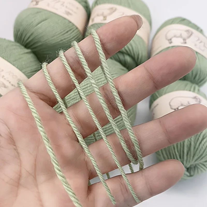 Merino Wool Yarn 6pcs 500g Assorted Colors For Knitting Sweaters Scarves Hats