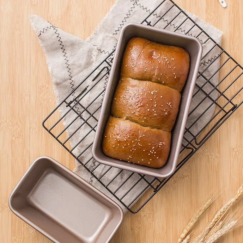 

9 Inch Loaf Banking Pan Toast Bread Mold Carbon Loaf Pastry Bakeware DIY Non Stick Pan Oven Banking Cake Mold Air Fryer Tray