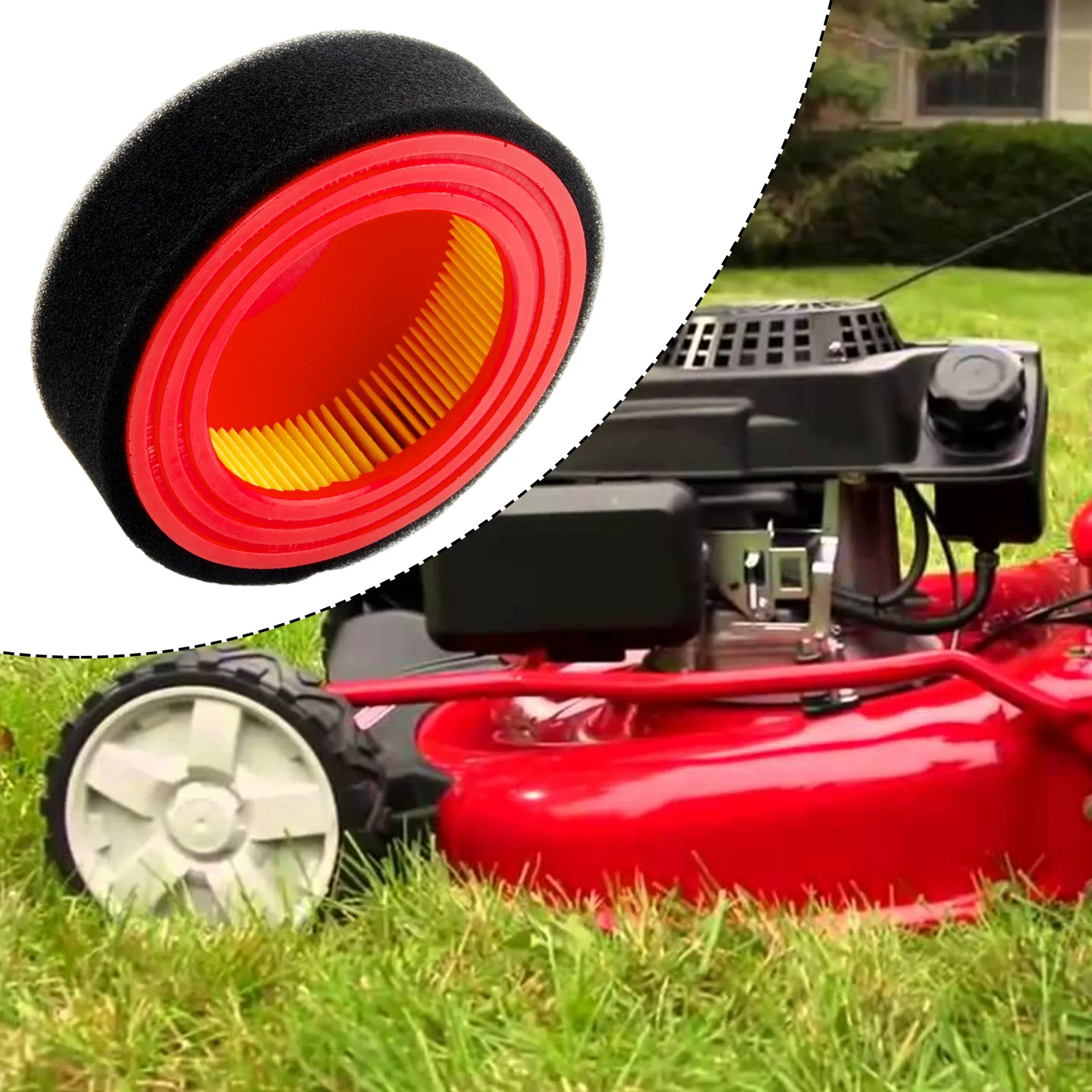 Lot De 2 Filtres à Air Pour Tondeuse Troy-Bilt - Compatibles Références 751-14628 Et 951-14628