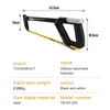 TOUGHBUILT TB-H4-22H High Tension Hacksaw 400mm Hand-held Hacksaw Tension 12-in Utility Ripping Hack Saw 2