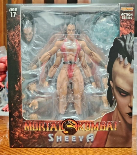 【מקורי】Storm Collectibles 1/12 קנה מידה Mortal Kombat Sheeva פיגורת פעולה גרסה סטנדרטית DCMK19 מודל קלאסי אנימה צעצועים