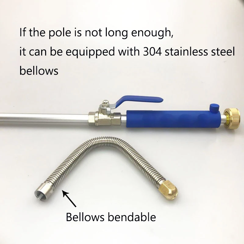 Description Picture 4 of item1PCS Car Washing Maintenance High Pressure Power Water Gun Washer Water Jet Hose Pipe Wand Nozzle Sprayer Spray Cleaning Tools