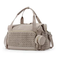 Mommy Diaper Bag Baby Stroller Organizer Backpack Large Capacity Outdoor Travel Maternity Bag with Insulated Pocket Changing Pad 1