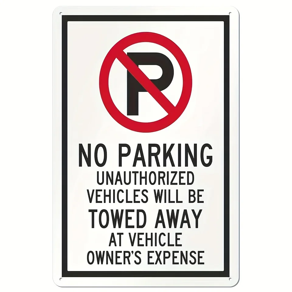 No Parking - Unauthorized Vehicles Towed Away At Vehicle Owner's - View #4