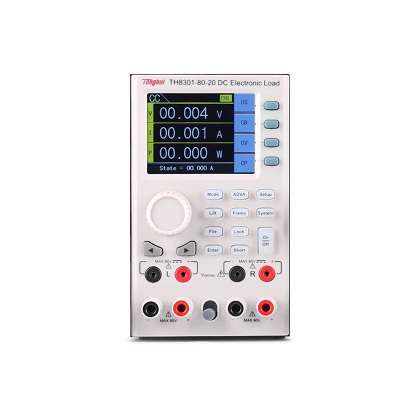 

Tonghui TH8300 Frame with 5-module Programmable DC Electronic Load TH8301- 80-20 TH8301A80-20 TH8302- 80-40 TH8303- 80-60