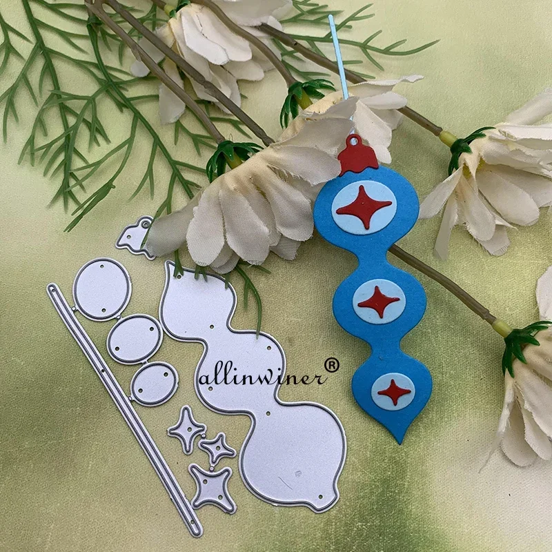 Neue Weihnachten Glocke Dekoration Metall Stanzformen für DIY Scrapbooking Album Papier Karten Dekorative Handwerk Präge Stanzen