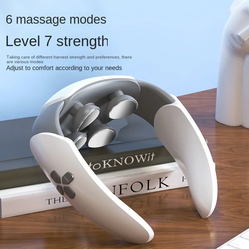 

Neck Massager Cervical Massager Neck Shoulder Pulse Neck Massager Massage Neck Pulse Warm Pressing Neck Pressing