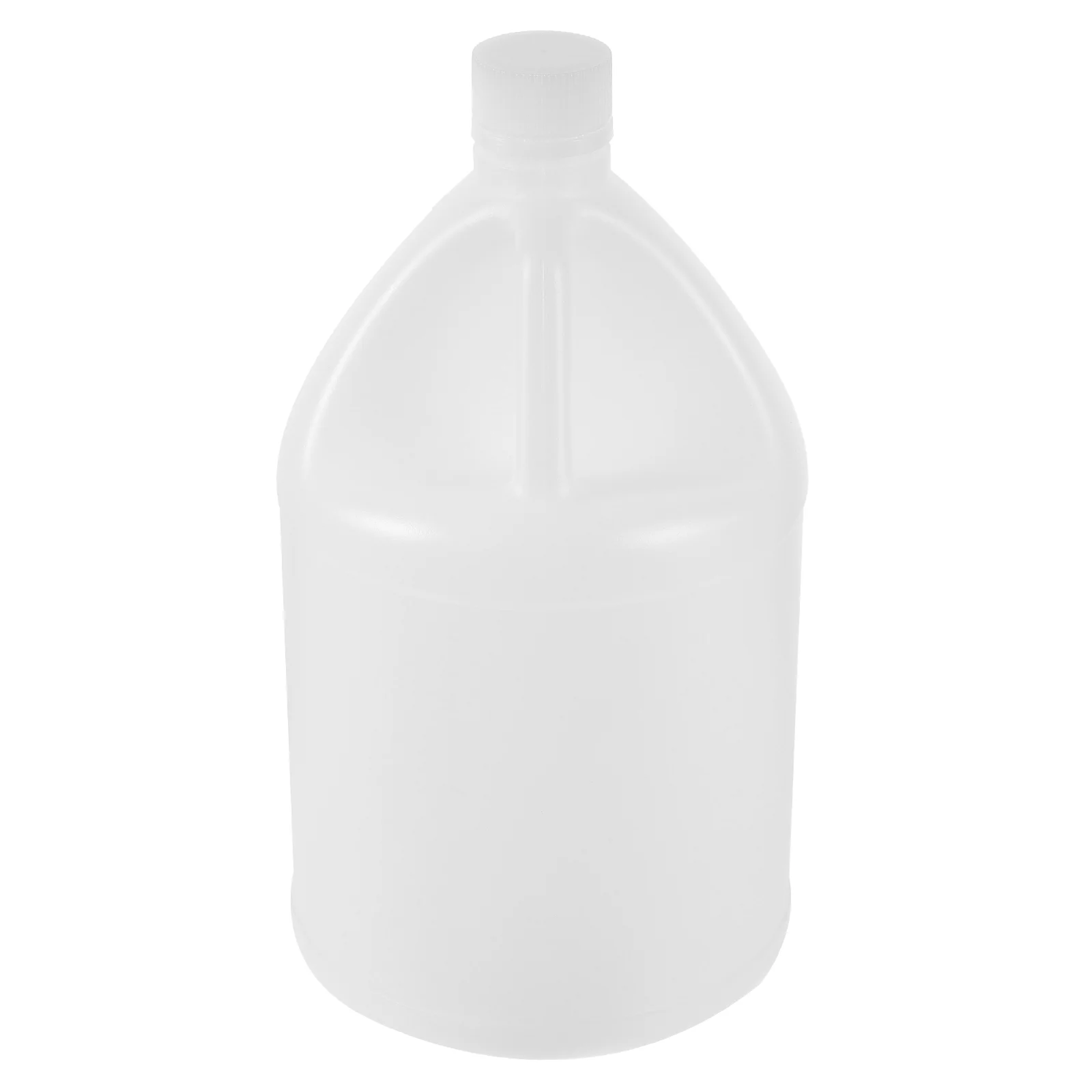 

1-Gallon Plastic Jug Reusable F-Style Plastic Jug Storage Containers Ergonomic Handle Hdpe Construction Residential Or