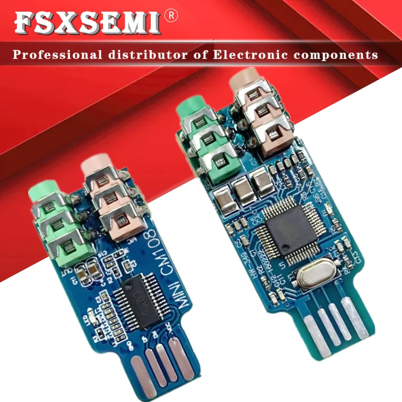 CM108 USB Sound Card Module Free Driver for Laptop Computer External