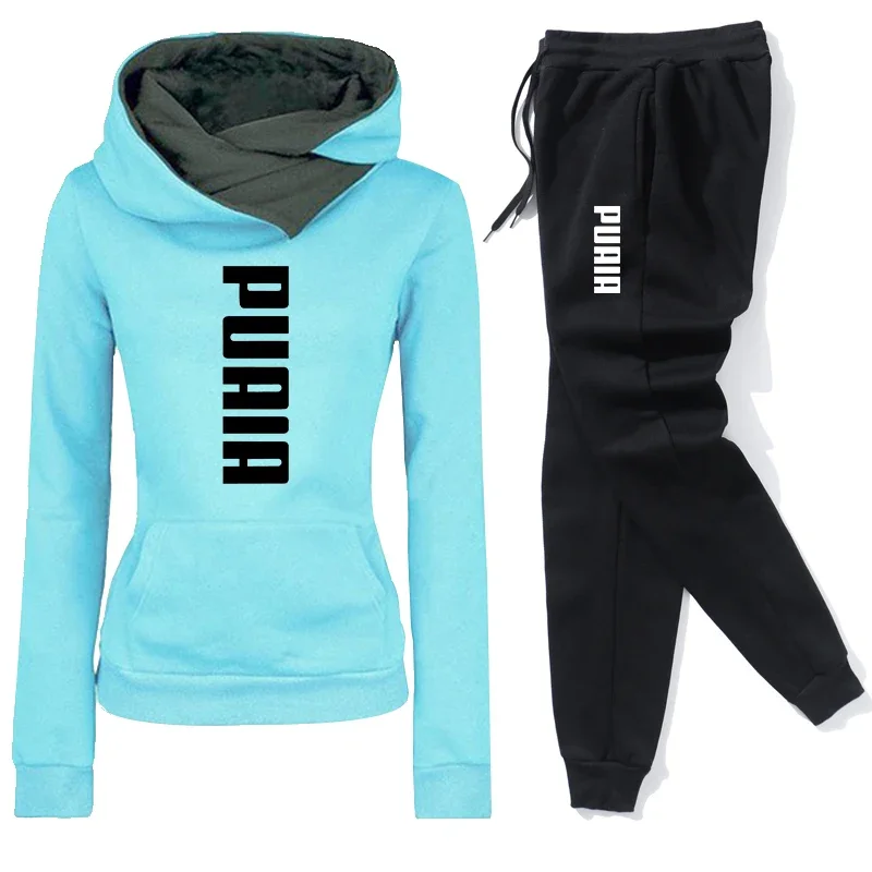 Womens Outfits or Hooded Sweatshirt Daily Commute Party Home Tracksuit Clothing Winter Casual Hot Sales Tops or Woman Pants Set