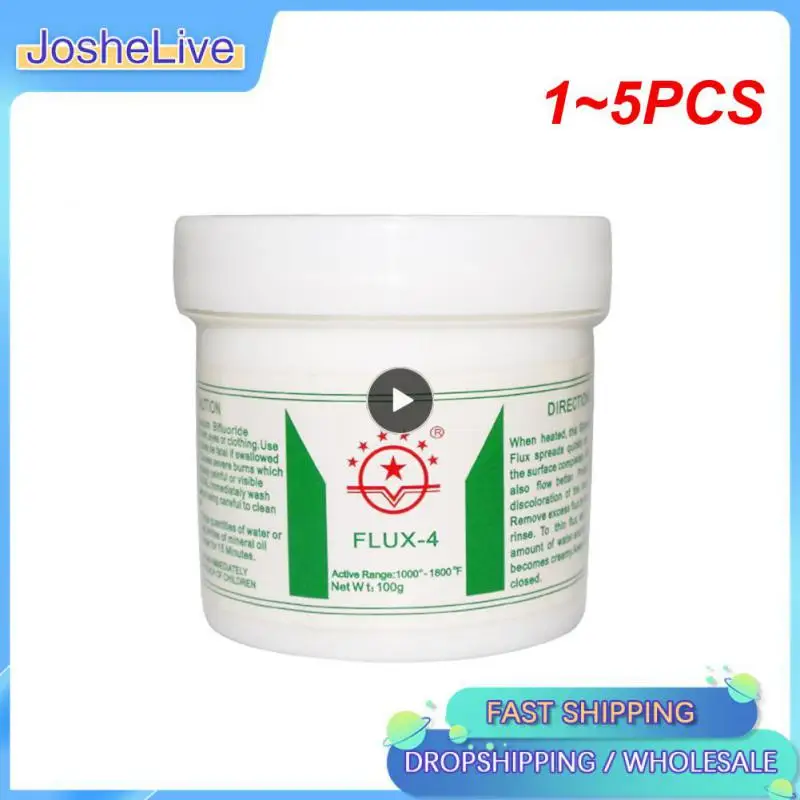 

1~5PCS Silver Flux 500 ℃ Melting Point Exquisite Canned Silver Brazing Powder Brazing Powders Industrial Supplies Soldering