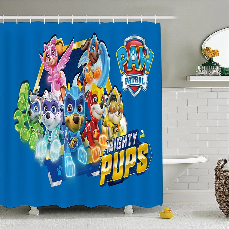Conjunto de cortina de chuveiro trator de desenho animado caminhão  impermeável cortina de chuveiro para crianças meninos adultos meninas  senhoras, cortina de banho de trator azul grande caminhão pastagem paisagem  natural banheiras