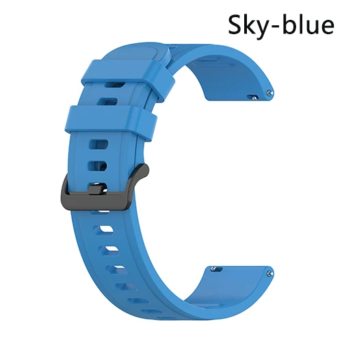 Cinturino Sportivo In Silicone Per AGPTEK LW11 – 22 Mm, Ricambio Con Sgancio Rapido Per Uomo E Donna