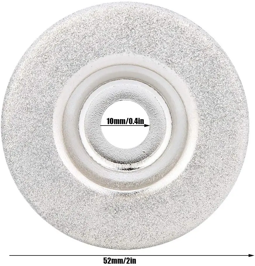 1/3pcs 2'' Diamond Grinding Wheel Emery Milling Cutter Sharpener Angle Cutting Disc Rotary Tool for Cutting Trimming