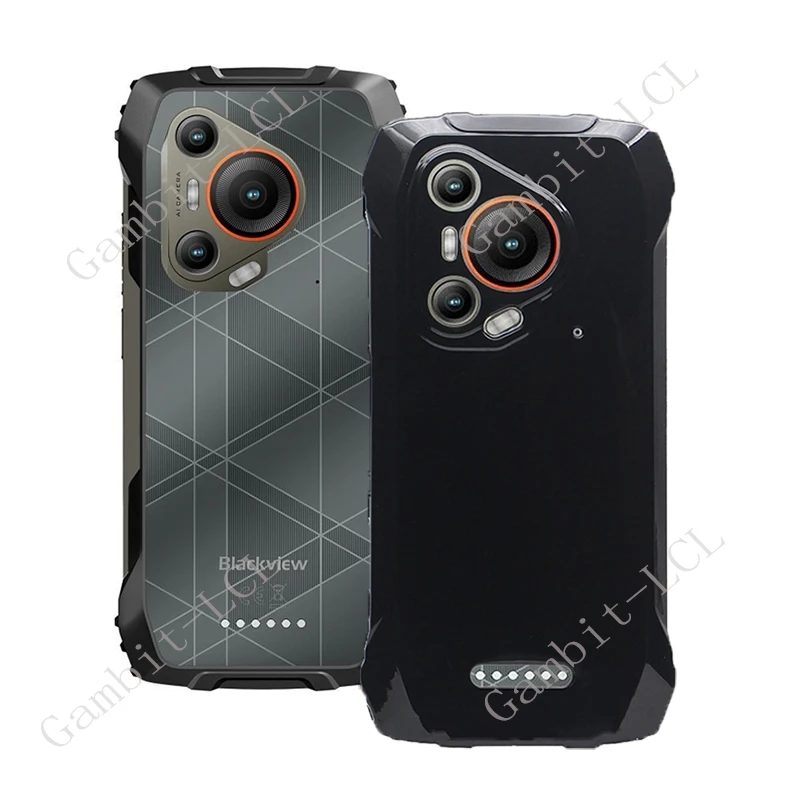 Coque Pour Blackview Bl8000 (6.78") Noir Housse + 1 X Verre
