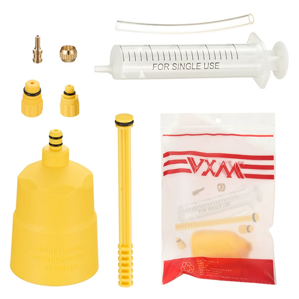 Description Picture 4 of item1/2/3 Set 60Ml Bicycle Brake Fluid Mineral Oil System Fluid Cycling Mountain Bikes for Shimano Bike Accessorie Oil Injector