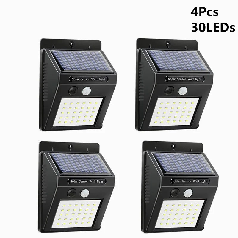 solar wall lights outdoor 20-100 LED Solar Led Light Outdoor Solar Lamp PIR Motion Sensor Wall Light Waterproof Solar Sunlight Powered Garden Street Light solar lights outdoor Solar Lamps