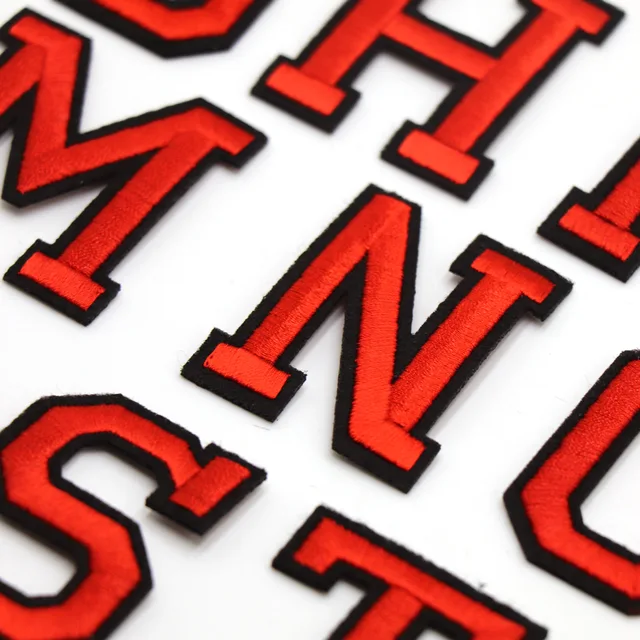 PATIKIL Toppe Ricamate Con Lettere In Stile Vecchio Inglese 26pz - Foto 11