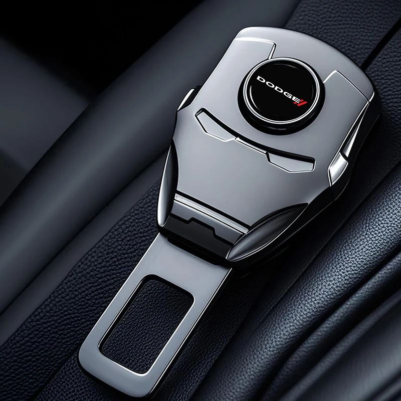 Car Safety Belt Lock Socket Seat Belt Clip Extender Plug Clasp Insert for Dodge SXT Challenger RAM 1500 Charger Avengr Durango