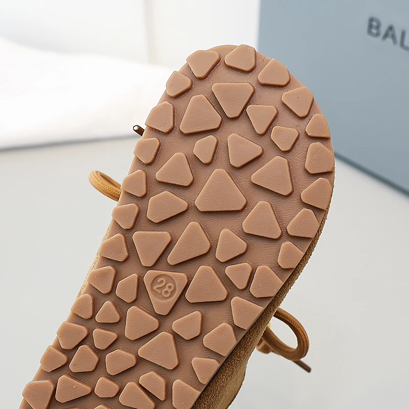 Girls Soft Sole Loafer Shoes for Autumn School Uniform