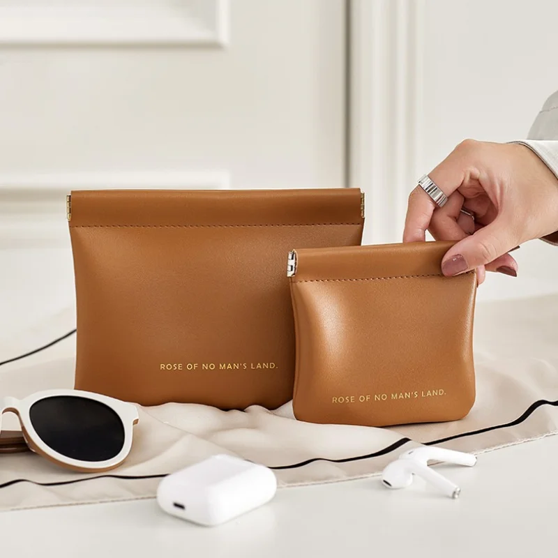 

Hasp PU Mini Women Cosmetic Bag Colorful Make Up Bag Portable Washbag Travel Luxury Brand Transparent Waterproof Change Wallet