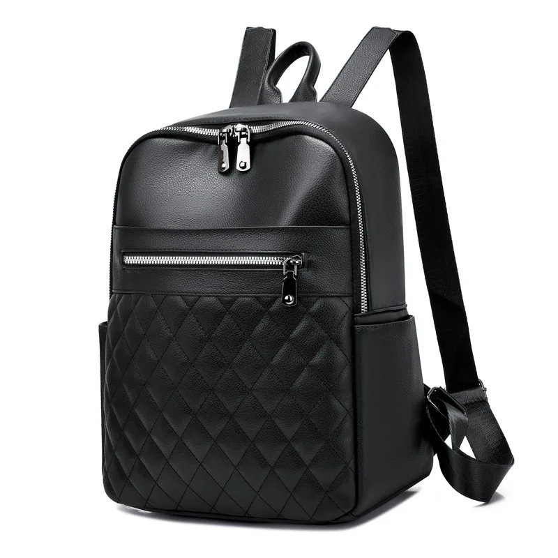 Women's Backpack 2023 Women's New Street Trend Minimalist Computer Bag High Capacity Travel Backpack