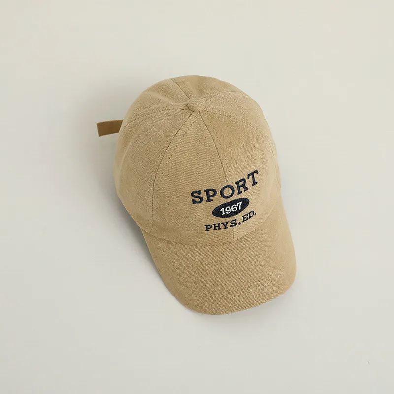 Baseball Cap Baby Hat Kids Sun Hat Fashion Spring Autumn Children Girls Boys Sun Hat Solid Letter Kids Baseball Cap Outdoor Adjustable Visor Baby Cap