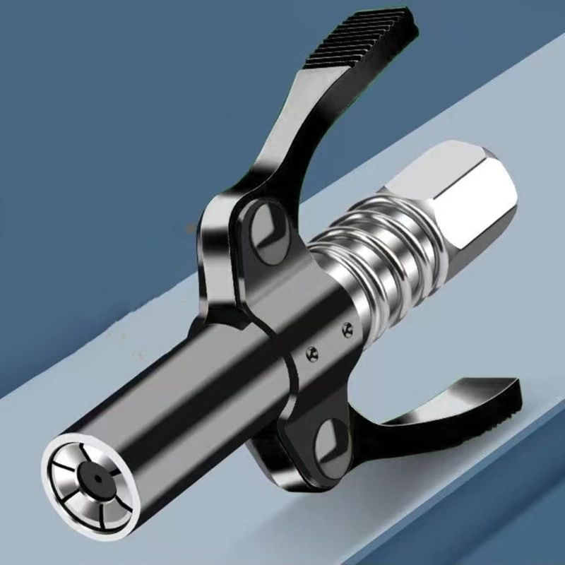 Grease Coupler grease coupler Upgraded Grease Coupler Grease Tips-Heavy Duty 10,000PSI Quick Lock-on-& Release for All Guns 1/8"NPT