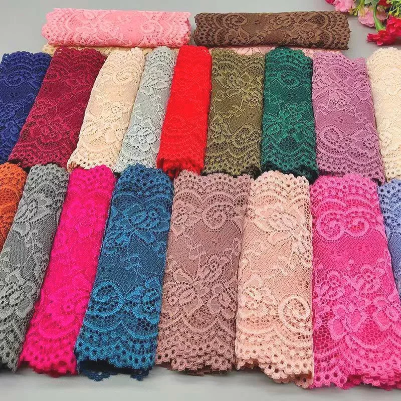 1 Meter Flower Lace Trim Diy Craft Fabric Lace for Dresses Materials Ribbon Flower Pattern Fabric