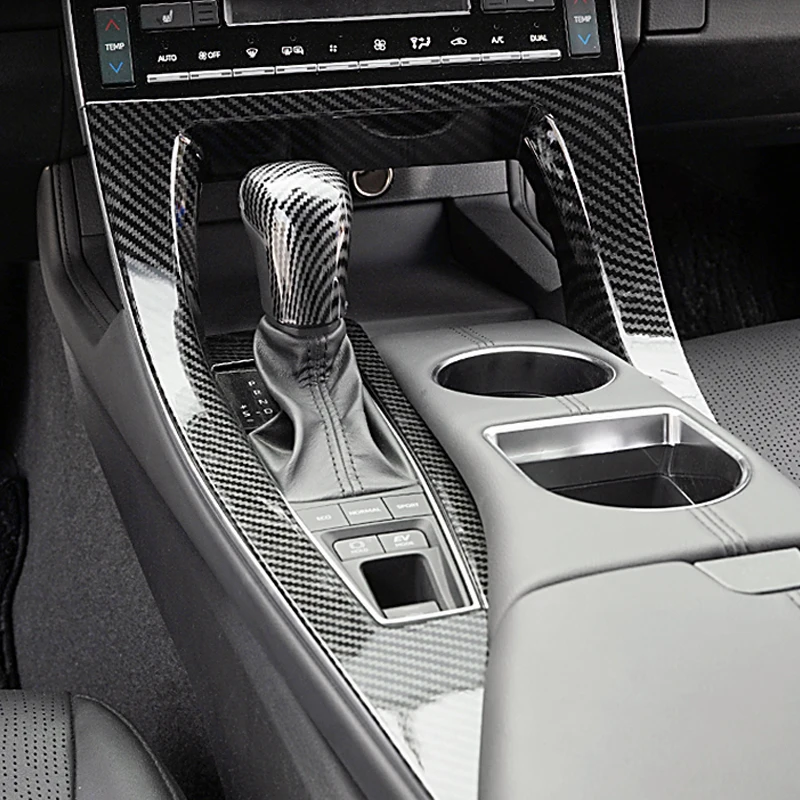 

ABS Carbon Fiber Interior Mouldings For Toyota Avalon 2019-2021 2022 Window Lift Switch Trim Navigation Panel Side Vent Outlet